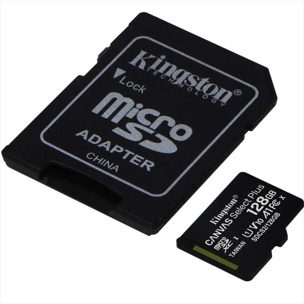 MEMORIA MICRO SD KINGSTON SDCS2/128GB NEGRA